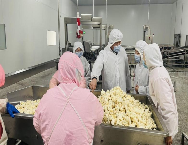 韓國三星項目負(fù)責(zé)人對我公司進(jìn)行了蔬菜車間的年度審核