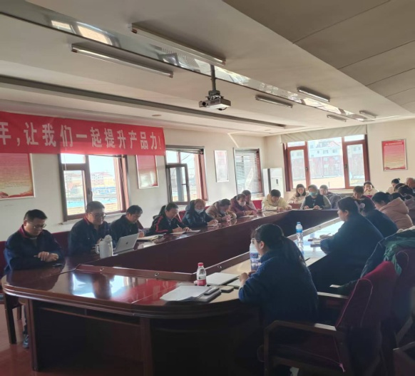 面食分公司員工進(jìn)行產(chǎn)品質(zhì)量的培訓(xùn)與考核