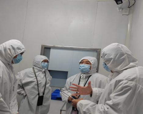 面食客戶湖邊團隊蒞臨我司